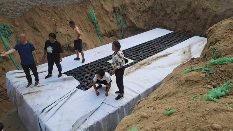 PP雨水收集模块如何安装？