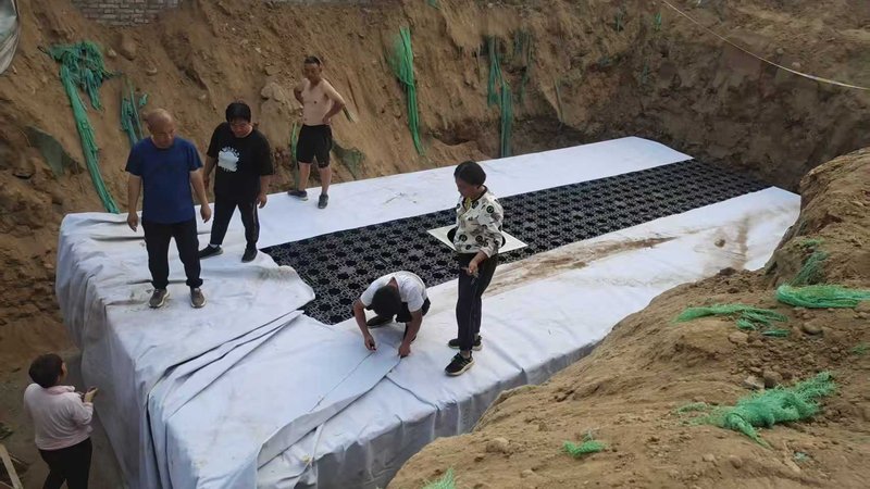 PP雨水收集模块怎么运输到工地？