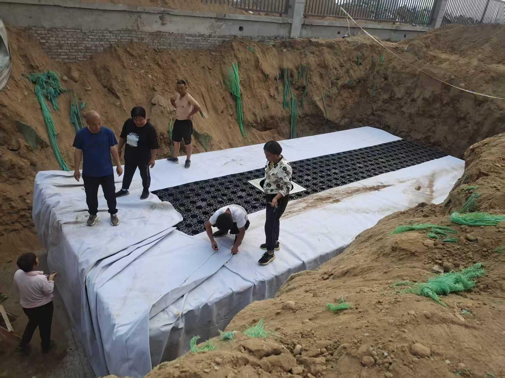 雨水收集系统管路与设备接口核对