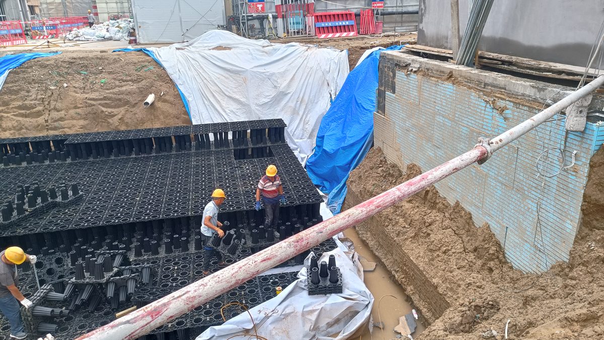 北京通州园景小区项目-施工完成